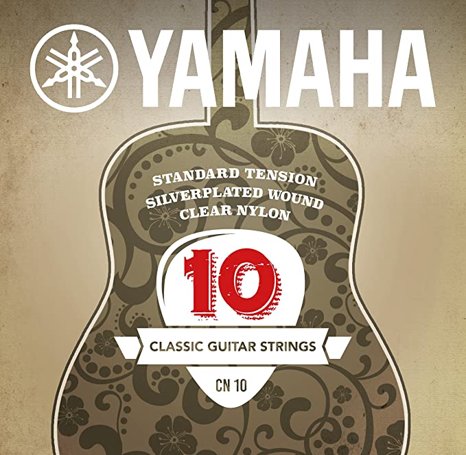 Juego de Cuerdas Para Guitarra Acústica Nylon Yamaha CN10