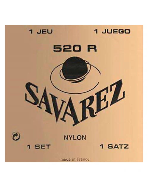 Juego De Cuerdas Para Guitarra Acustica Savarez Tradicional T.Normal-- 520R 