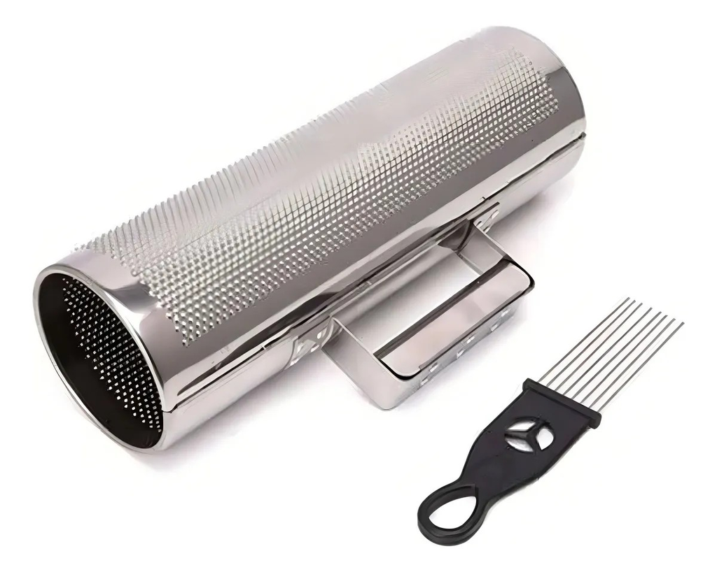 Guiro Metalico Tipo Merengue Con Raspador
