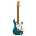 Guitarra Electrica Aria Pro II Azul Turquesa  714-MK2 TQBL