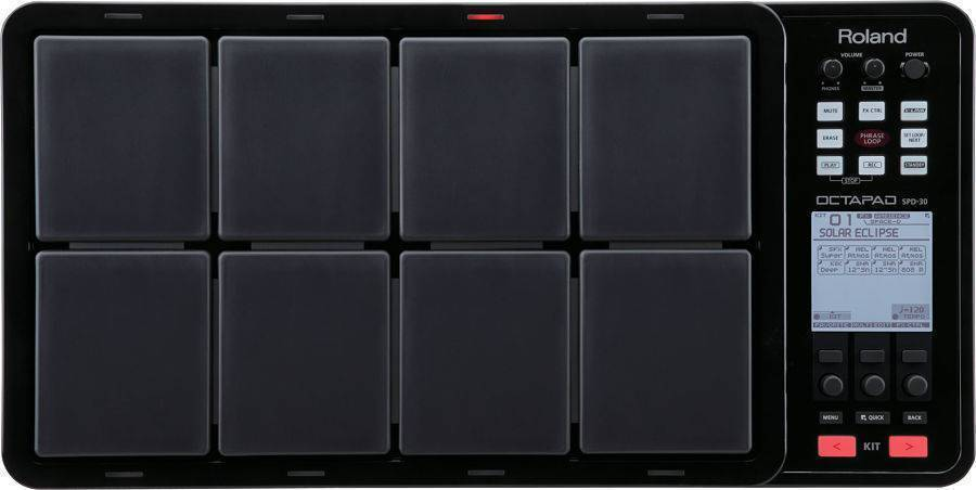 Modulo De Percusion Octapad Roland Negro SPD-30 BK