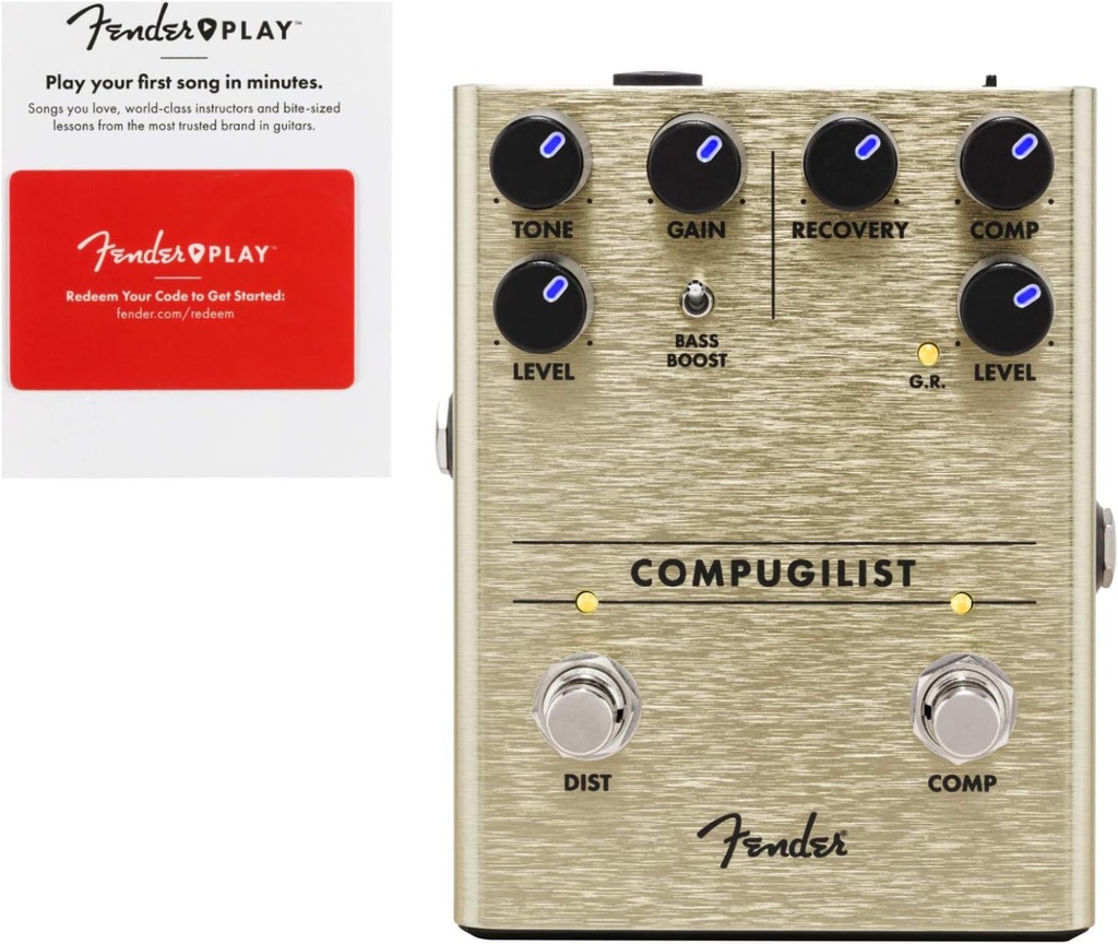 Pedal De Efectos Fender Compressor/Distortion