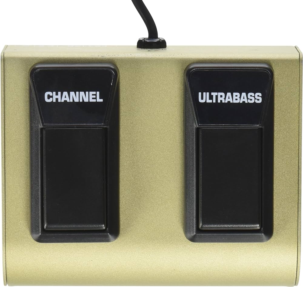 Pedal Footswitch Doble Behringer Fs112GMX