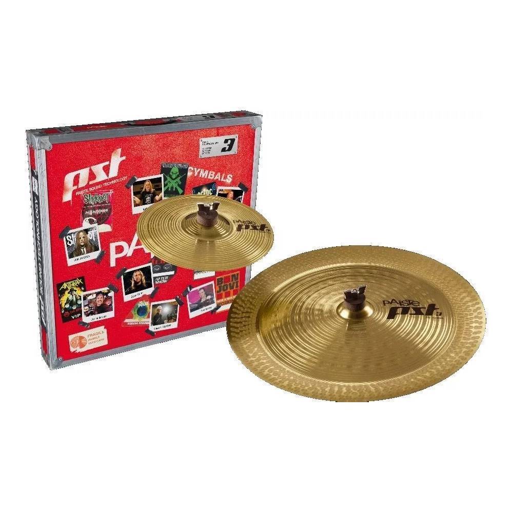 Platillos Jgo De 10" Splah y China De 18" Paiste Pst3