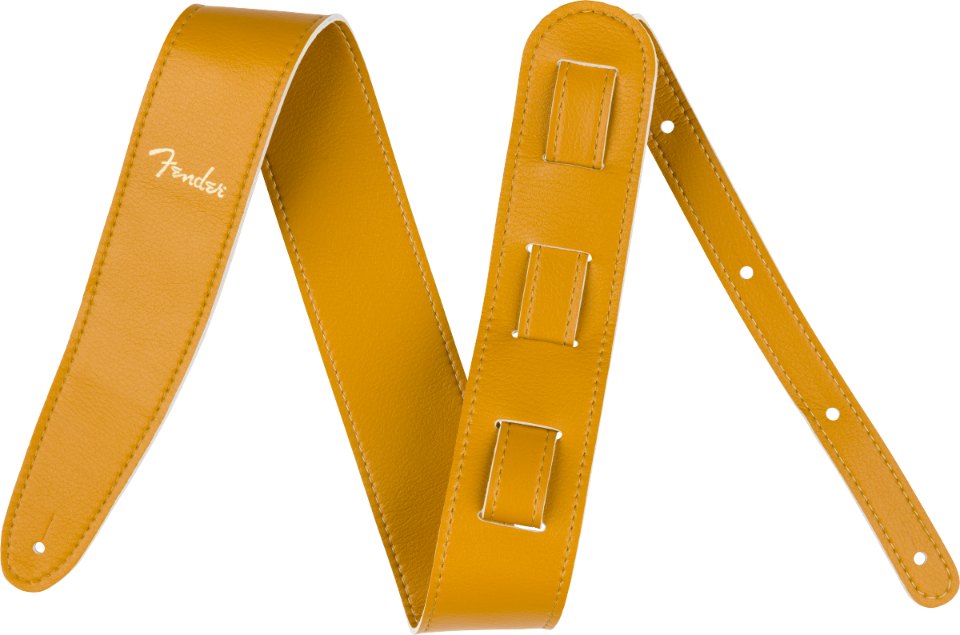 Tahali Fender Vegan Leather Strap, Butterscotch, 2.5"