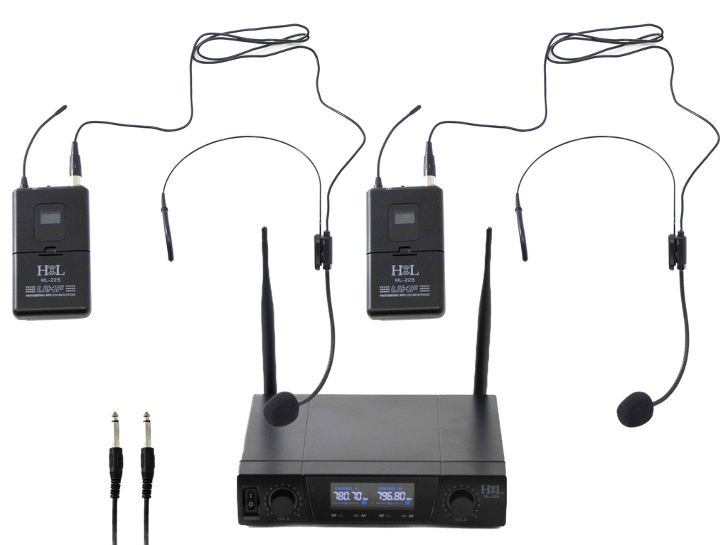 Microfonos De Solapa 2 Pzas Digital HL-22S