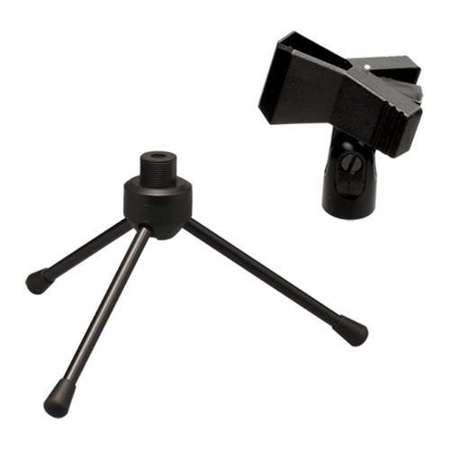 Stand Para Microfono En Mesa Con Clip Para Microfono