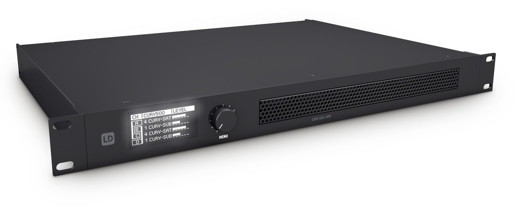 Amplificador De Audio Curv 500 4 Canales