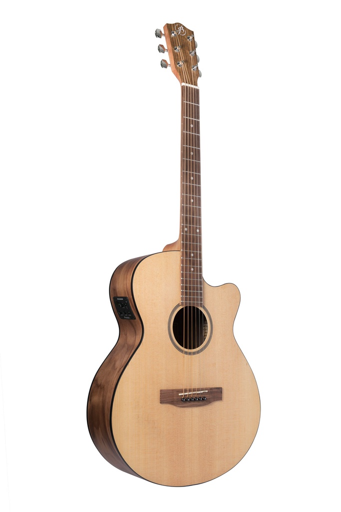 Guitarra Electroacústica Bamboo Spruce 41"  Incluye Funda Acolchada