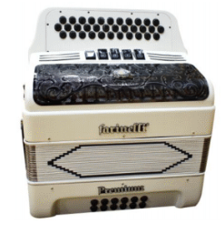 Acordeón Farinelli Premium Fa Blanco 5 Regs