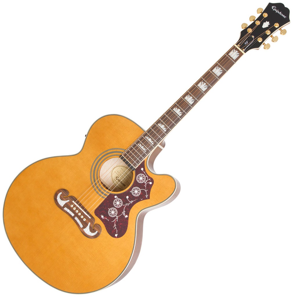 Guitarra Electroacustica Epiphone J-200 EC Studio