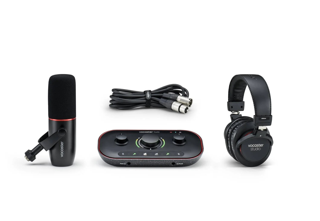 Interfaz De Podcasting De Audio Para Grabación Vocaster