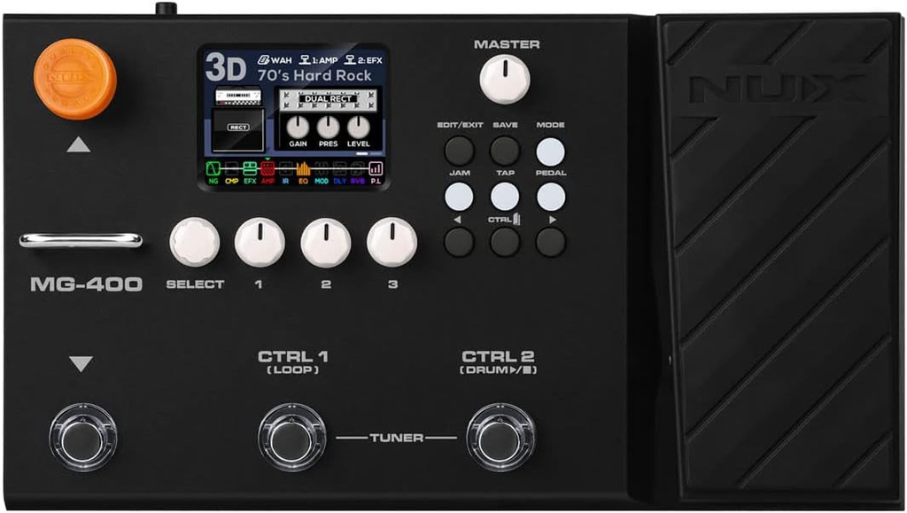 Pedalera Procesador Nux P/Guit MG-400