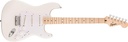 Guitarra Electrica Fender Squier Sonic Stratocaster, Maple, Blanca