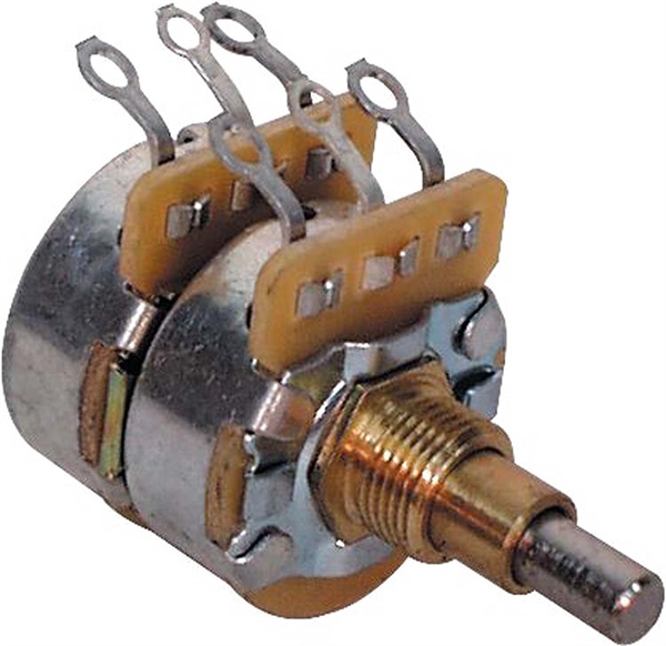 Potenciometro De Eje Sólido De Audio Concentrico 250k/500k