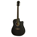 Guitarra Electroacustica Aria Con Resaque Negra