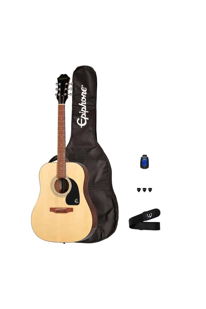 Paquete Guitarra Acustica Epiphone Songmaker (DR-100)