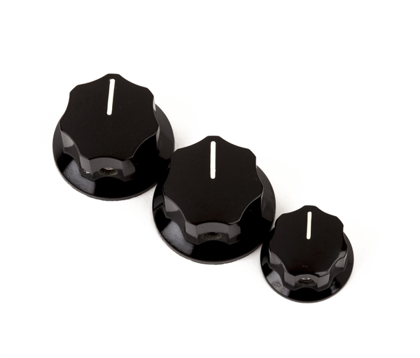 Perillas Jazz Bass KNOBS (2 LRG/1 SMALL)