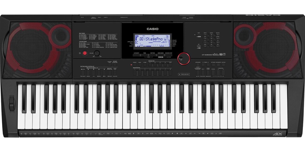 Teclado Casio Portatil CT-X3000 C/Eli