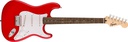 Guitarra Electrica Fender Squier Sonic Stratocaster, Laurel, Roja