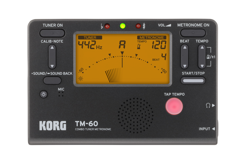 Afinador Y Metronomo Korg-- TM60BK