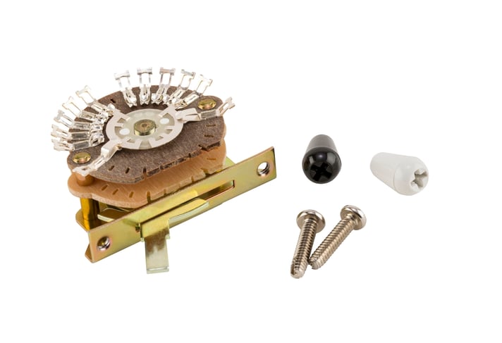 Interruptor De Pastilla Discreta Stratocaster®/Telecaster De 5 Posiciones y 4 Polos