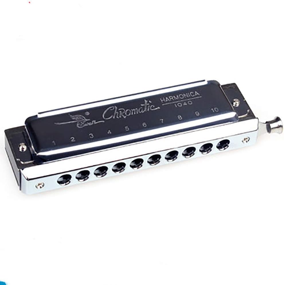 Armonica Cromatica Swan Anodizada 10/40 Cuerpo Plastico