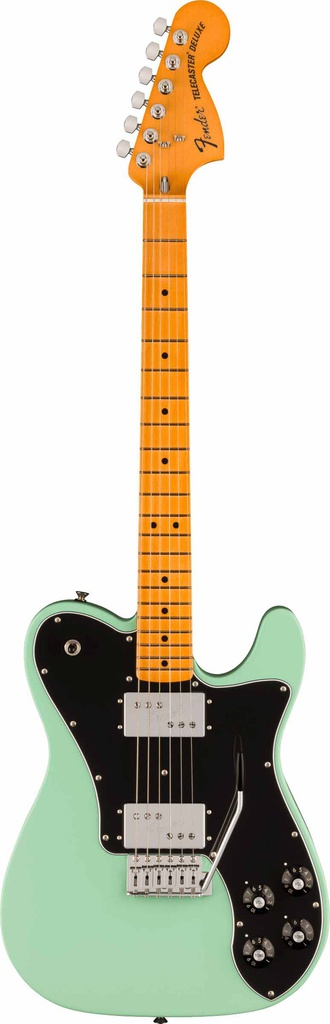 Guitarra Electrica Fender Vintera II '70s Telecaster® Deluxe, Con Tremolo,Verde Surf