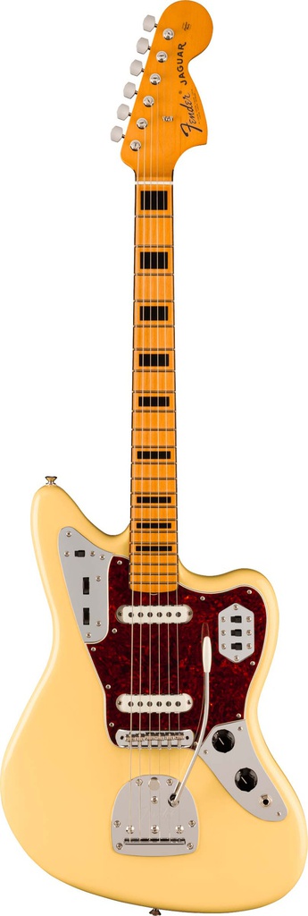 Guitarra Electrica Fender Vintera II '70s Jaguar Blanco Vintage