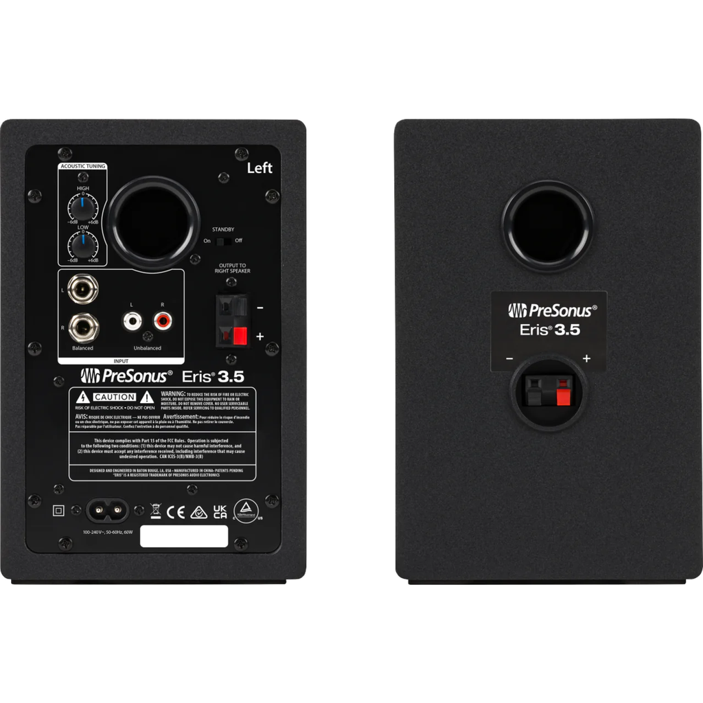 Monitores PreSonus Eris 3.5 Negro, NA