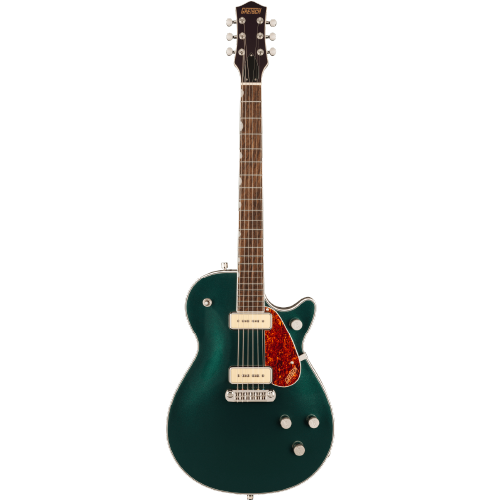 Guitarra Electrica G5210-P90 Corte Unico Con Envolvente Diapason Laurel Verde Cadillac