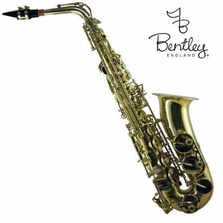 Saxofon Alto Eb Laqueado Dorado Bentley