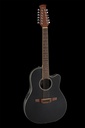 Guitarra Electroacustica Ovation Traditional Black 12 Cdas
