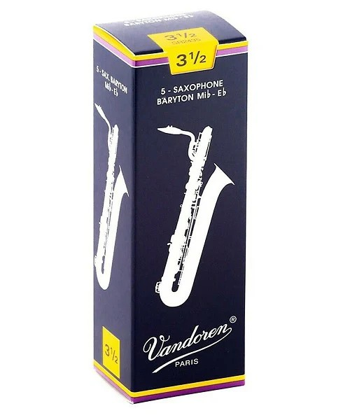 Caña Sax Baritono Vandoren 3 1/2