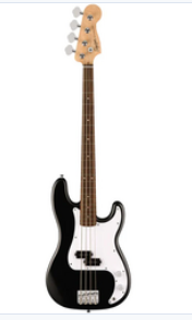 Bajo Electrico Fender Squier Debut Negro