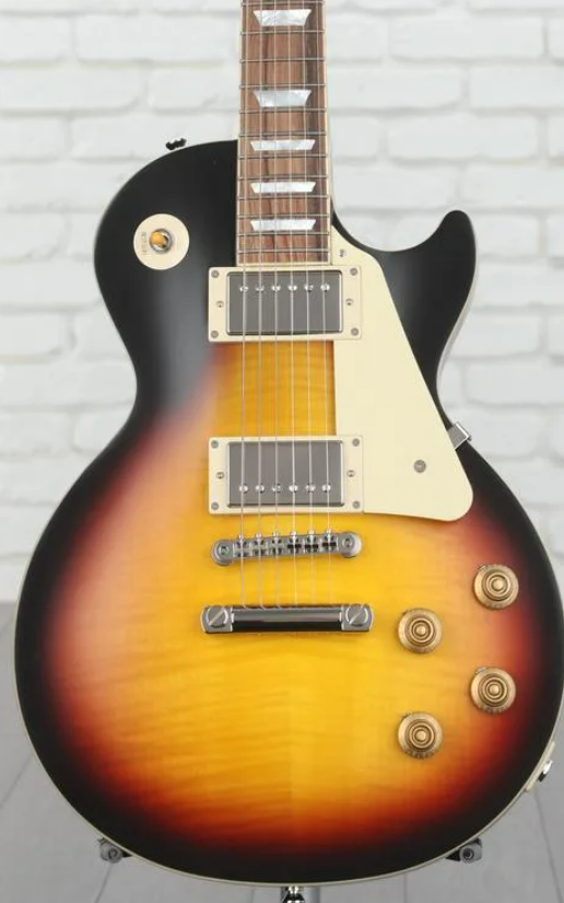 Guitarra Electrica Epiphone 1959 Les Paul Standard Tobacco Sunburst Incluye Estuche