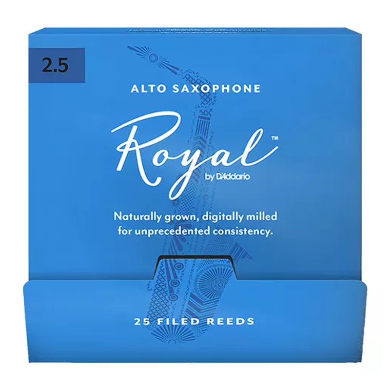 Caña Sax Alto Rico Royal 2 1/2 RJB0125-B25(25)