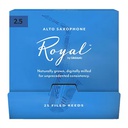 Caña Sax Alto Rico Royal 2 1/2 RJB0125-B25(25)