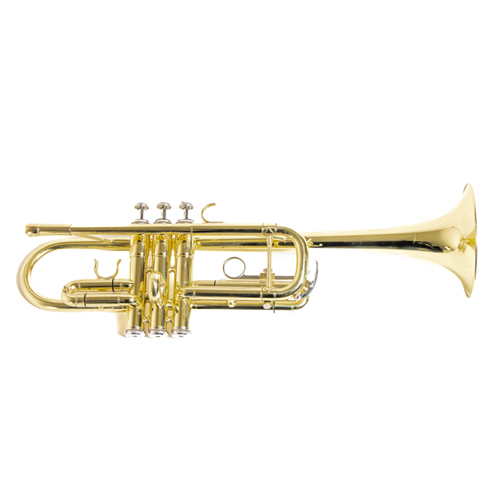 Trompeta Symphonic Doble Poste Tono Bb/C Laqueada
