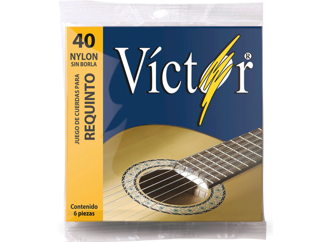 Juego De Cuerdas Para Requinto Victor VCRE-40 Nylon-- VCRE-40