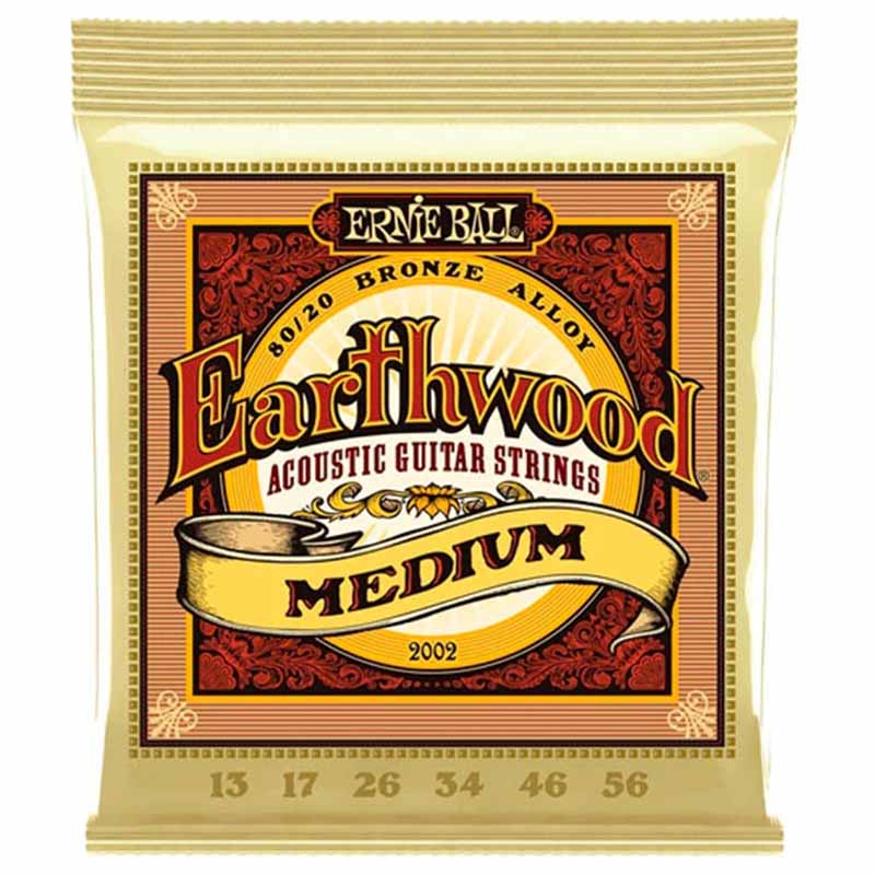 Juego De Cuerdas Para Guitarra Acustica Erne Ball "Earthwood"-- 2002  