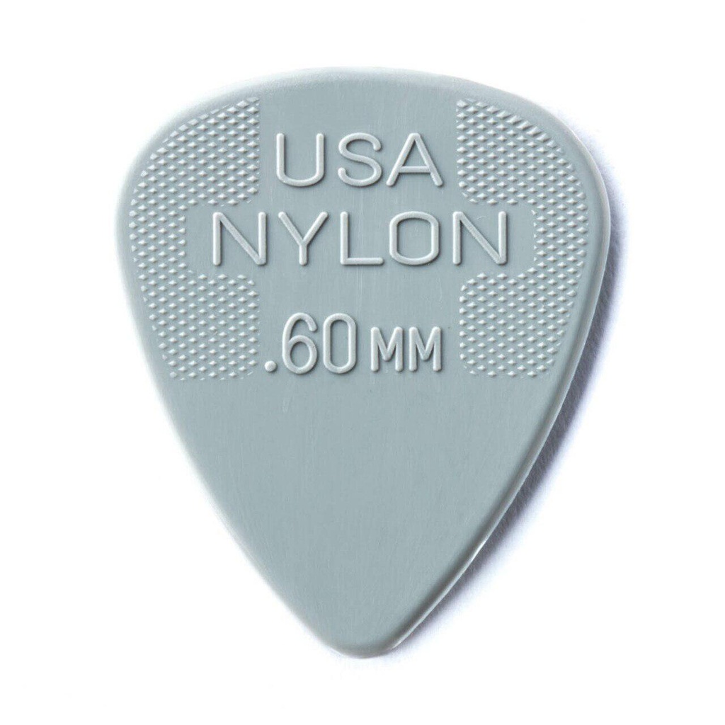 Pua Dunlop Nylon Standard 0.60 Gris Claro