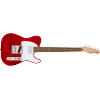Guitarra Electrica Fender Squier Transparente En Rojo Carmesi