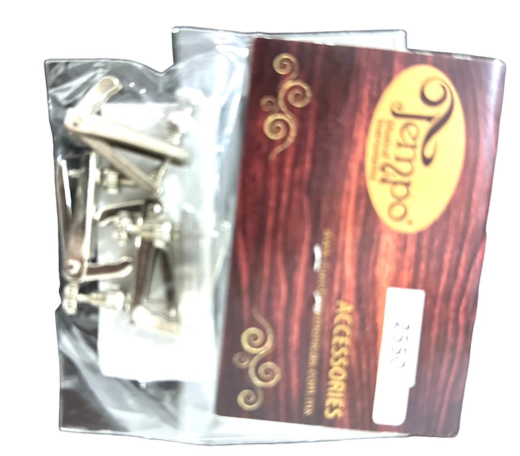 Afinador Para Violin Tensor Bolsa 4 pzas Para 3/4, 4/4