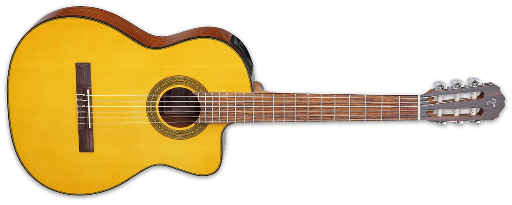 Guitarra Electroacustica Con Cuerdas De Nylon Color Natural