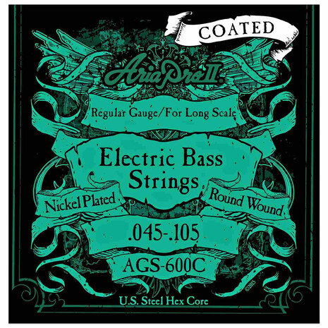Juego De Cuerdas Bajo Electrico Aria 045-105