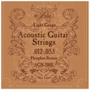 Juego De Cuerdas Para Guitarra Acustica De Bronce 12-53