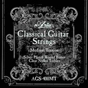 Juego De Cuerdas Para Guitarra Acustica Naylon Claro MT