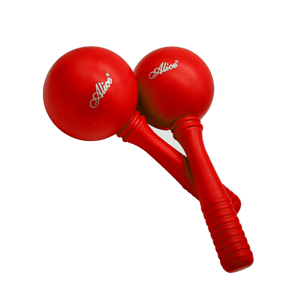 Maracas Rojas Alice el (Par)