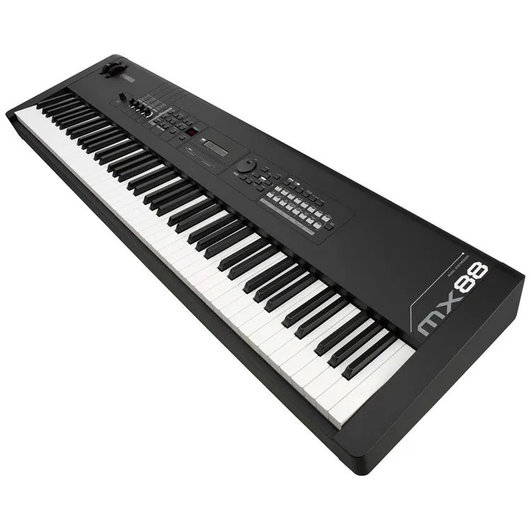 Teclado Sintetizador Yamaha Mx88 Bk 88 Teclas Negro